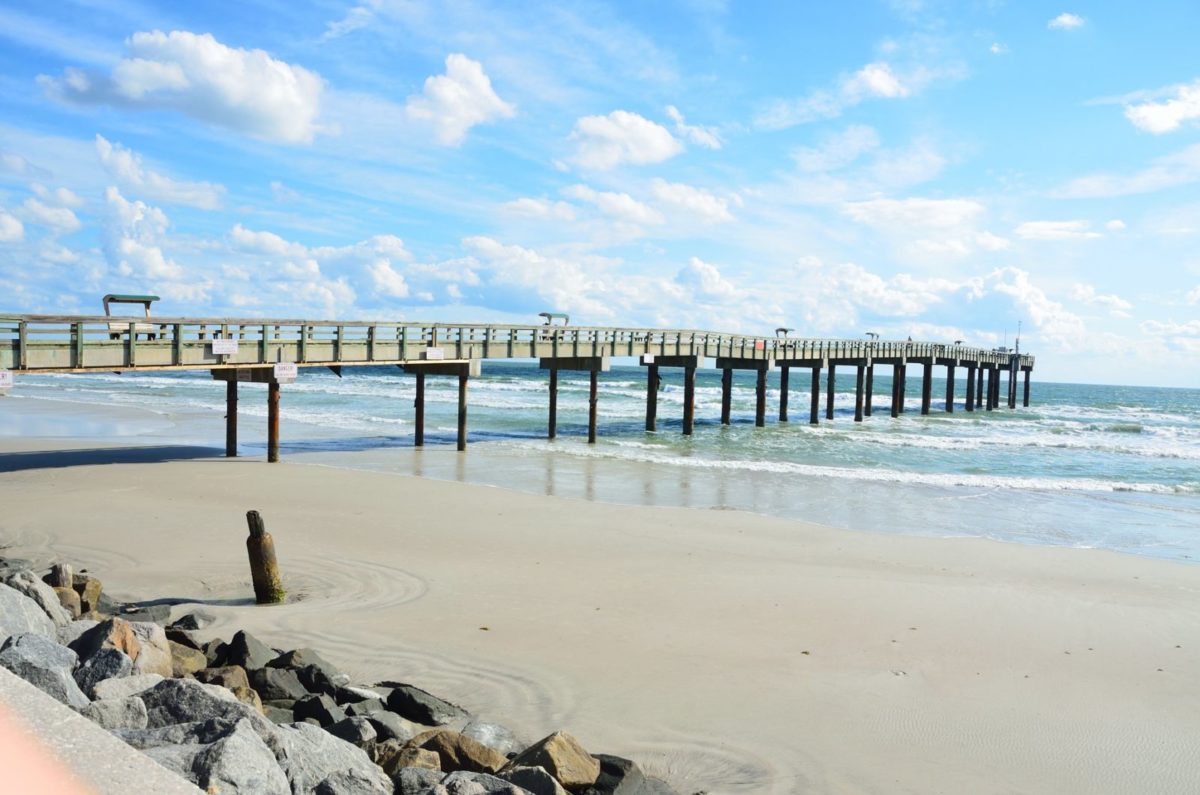 Fishing pier in St. Augustine Florida